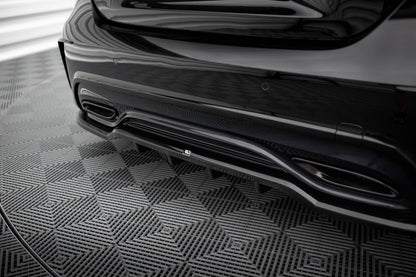 🔥ART.8918 SPLITTER POSTERIORE (CON BARRE VERTICALI) MERCEDES-BENZ A AMG-LINE 🔥
