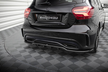 🔥ART.8918 SPLITTER POSTERIORE (CON BARRE VERTICALI) MERCEDES-BENZ A AMG-LINE 🔥