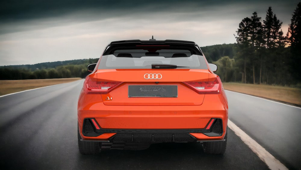 REAR SIDE SPLITTERS V.2 SUITABLE FOR AUDI A1 S-LINE GB 