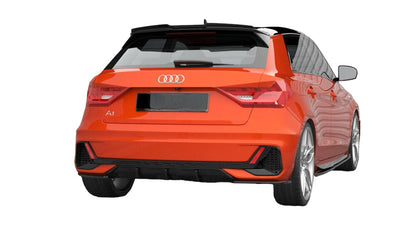 DIFFUSORE POSTERIORE ADATTO PER AUDI A1 S-LINE GB