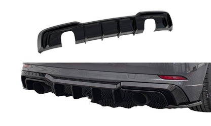 DIFFUSORE ADATTO PER AUDI A3 S-LINE SPORTACK SCARICHI SINGOLI SU ENTRAMBI I LATI