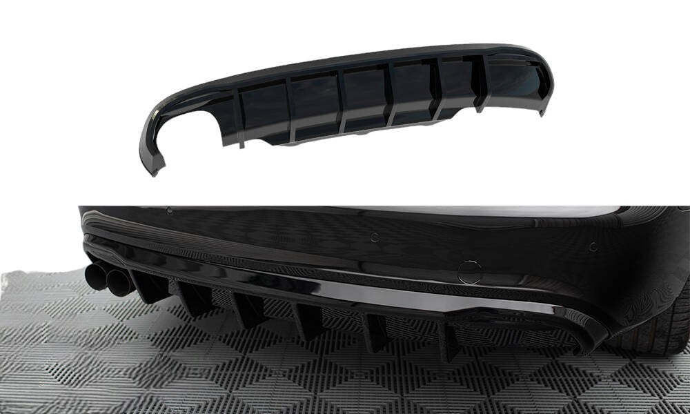 DIFFUSORE POSTERIORE AUDI A5 COUPE / CABRIO S-LINE 8T VERSIONE DOPPIO SCARICO