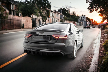 DIFFUSORE POSTERIORE AUDI A5 COUPE / CABRIO S-LINE 8T VERSIONE DOPPIO SCARICO