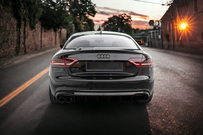 DIFFUSORE POSTERIORE AUDI A5 COUPE / CABRIO S-LINE 8T VERSIONE DOPPIO SCARICO