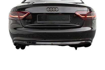 DIFFUSORE POSTERIORE AUDI A5 COUPE / CABRIO S-LINE 8T VERSIONE DOPPIO SCARICO