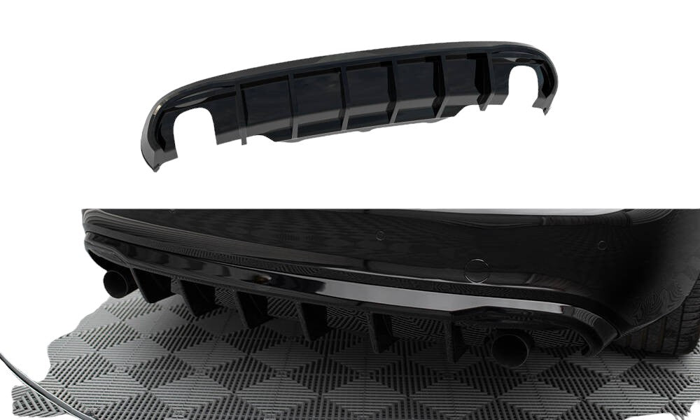 DIFFUSORE AUDI A5 COUPE / CABRIO S-LINE 8T VERSIONE SCARICHI SINGOLI SU 2 LATTI