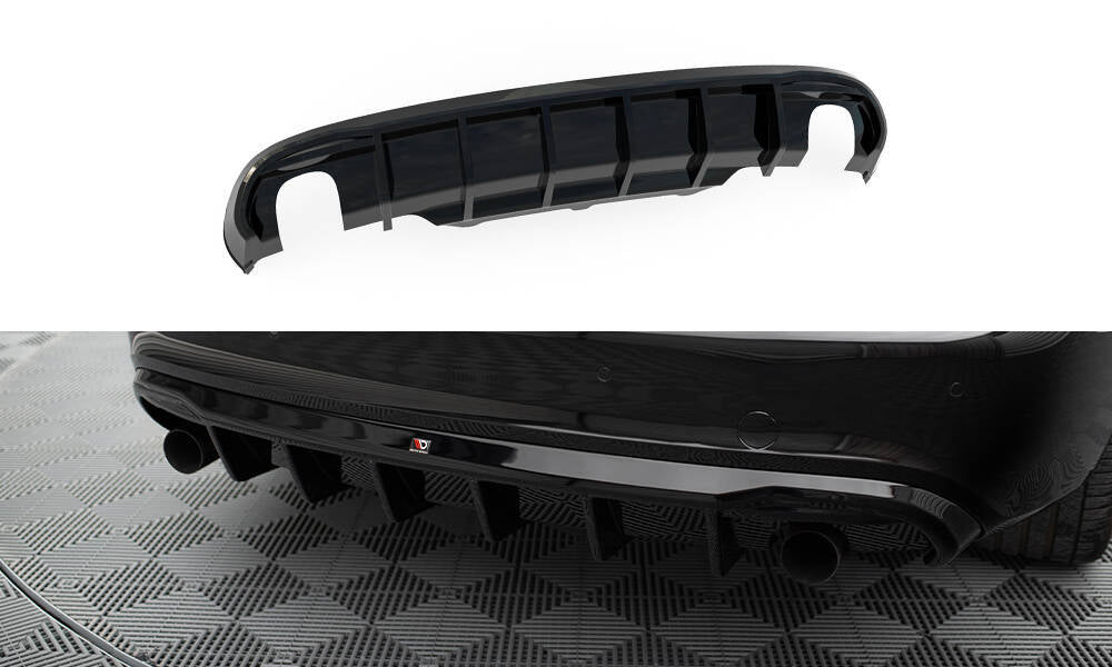 DIFFUSORE AUDI A5 COUPE / CABRIO S-LINE 8T VERSIONE SCARICHI SINGOLI SU 2 LATTI