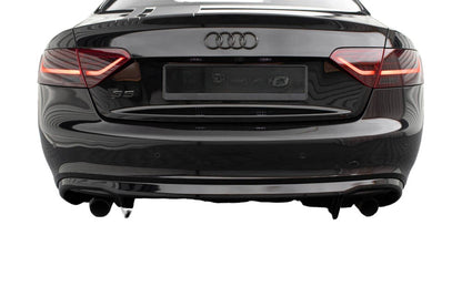 DIFFUSORE AUDI A5 COUPE / CABRIO S-LINE 8T VERSIONE SCARICHI SINGOLI SU 2 LATTI