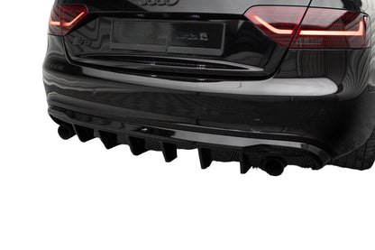 DIFFUSORE AUDI A5 COUPE / CABRIO S-LINE 8T VERSIONE SCARICHI SINGOLI SU 2 LATTI