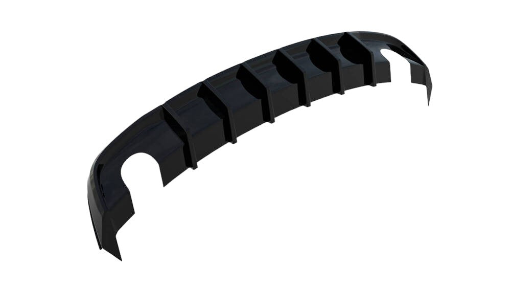 DIFFUSER SUITABLE FOR AUDI A5 8T SINGLE EXHAUSTS ON BOTH SIDES
