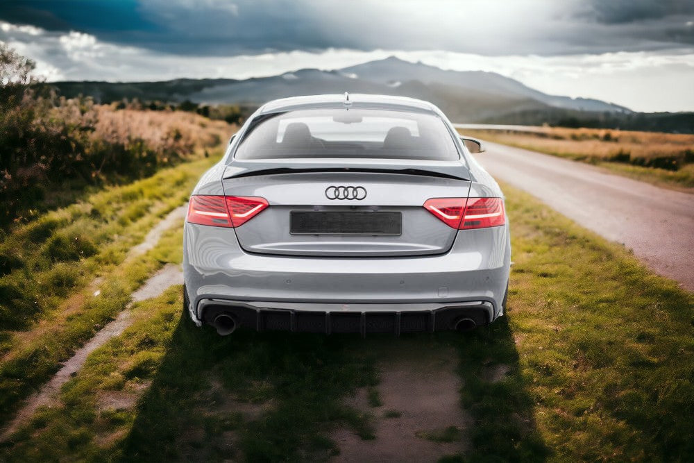 DIFFUSER SUITABLE FOR AUDI A5 8T SINGLE EXHAUSTS ON BOTH SIDES
