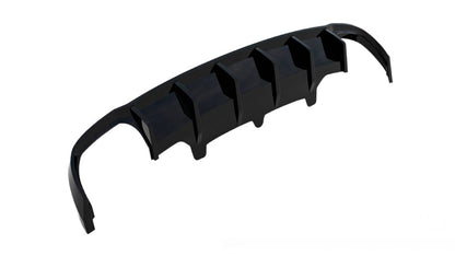 REAR DIFFUSER DOUBLE EXHAUST ON BOTH SIDES SUITABLE FOR AUDI A6 C7