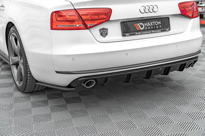 DIFFUSORE POSTERIORE ADATTO COMPATIBILE PER AUDI A8 D4 (2009-2013)