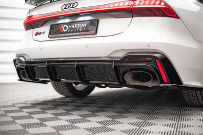 DIFFUSORE POSTERIORE ADATTO PER AUDI RS6 C8 / RS7 C8 2019 -