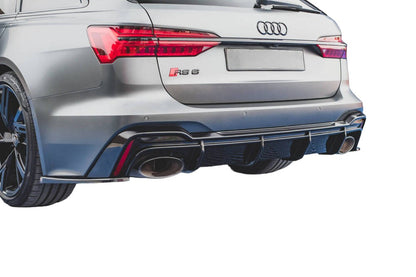 DIFFUSER SUITABLE FOR AUDI RS6 C8 / RS7 C8 (VERSION WITH TOW HOOK)