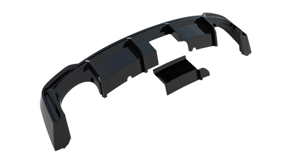 DIFFUSER SUITABLE FOR AUDI RS6 C8 / RS7 C8 (VERSION WITH TOW HOOK)