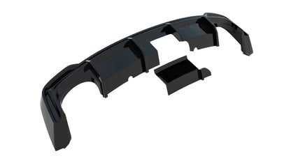 DIFFUSER SUITABLE FOR AUDI RS6 C8 / RS7 C8 (VERSION WITH TOW HOOK)
