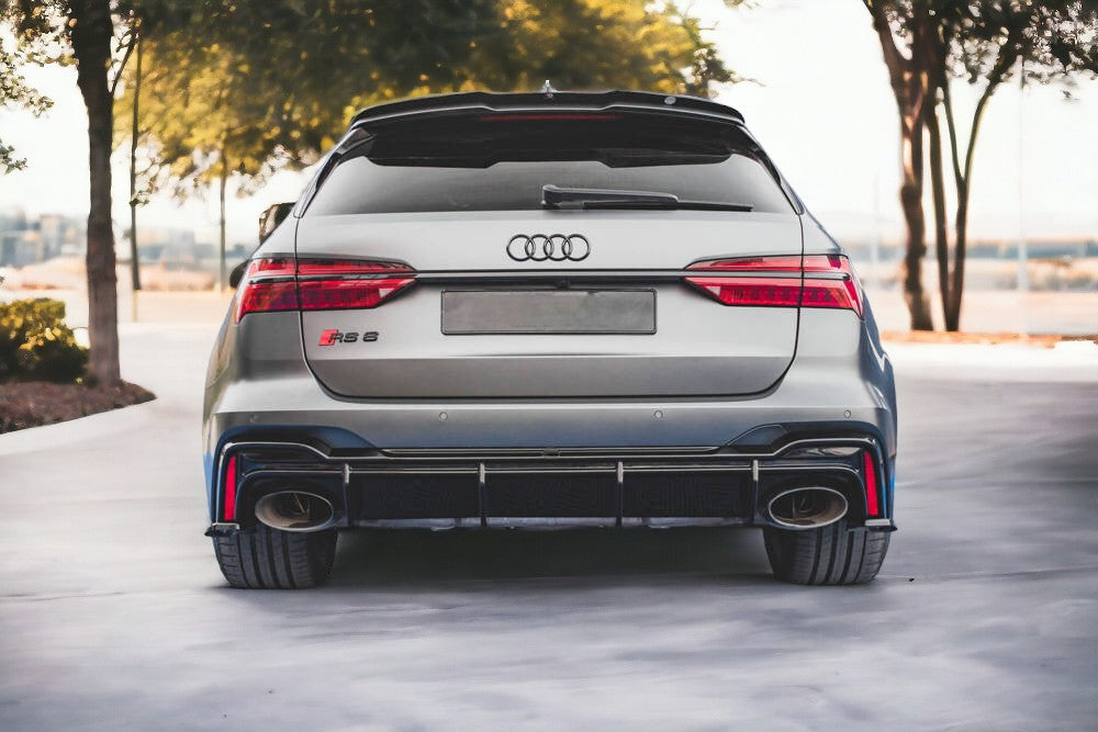 DIFFUSER SUITABLE FOR AUDI RS6 C8 / RS7 C8 (VERSION WITH TOW HOOK)