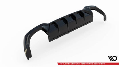 DIFFUSORE POSTERIORE ADATTO PER  BMW M340I G20 / G21 (PER AUTO CON GANCIO DI TRAINO) 2018-2022