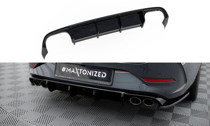 DIFFUSORE posteriore PER Cupra Leon ST Mk1 2020-2024 NERO LUCIDO