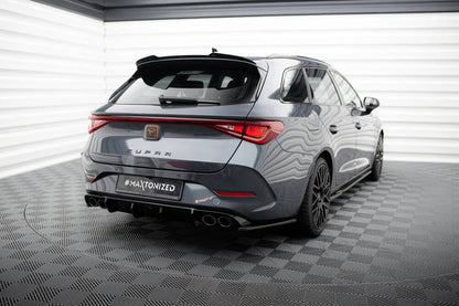 DIFFUSORE posteriore PER Cupra Leon ST Mk1 2020-2024 NERO LUCIDO