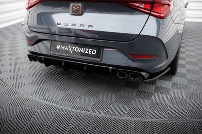 DIFFUSORE posteriore PER Cupra Leon ST Mk1 2020-2024 NERO LUCIDO