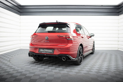 🔥ART.8920 DIFFUSORE + TERMINALI DI SCARICO PER VW GOLF GTE / R-LINE Mk8 / Mk8🔥