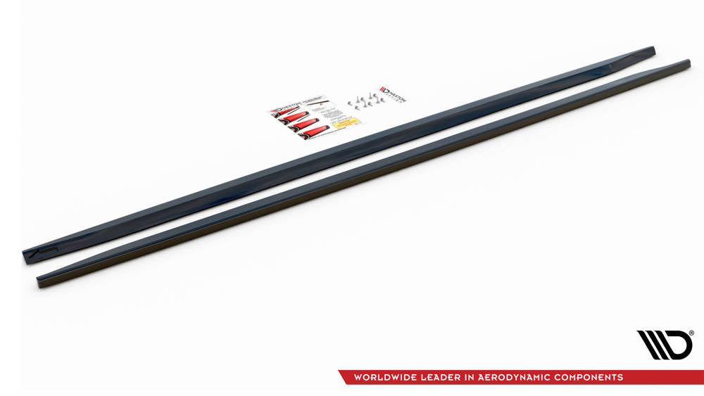 MINIGONNE LATERALI ADATTE PER AUDI S8 D3  2006-2009