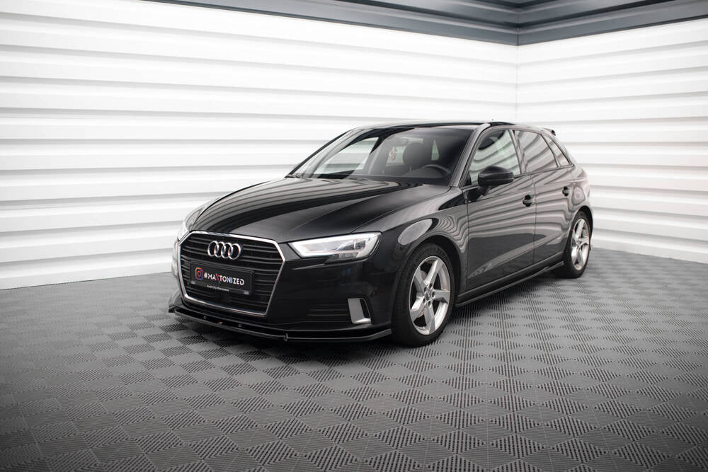 MINIGONNE LATERALI ADATTE COMPATIBILI PER AUDI A3 SPORTBACK 8V FACELIFT