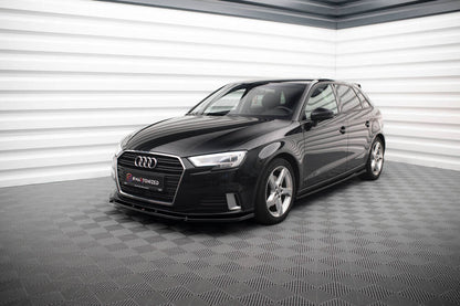 MINIGONNE LATERALI ADATTE COMPATIBILI PER AUDI A3 SPORTBACK 8V FACELIFT