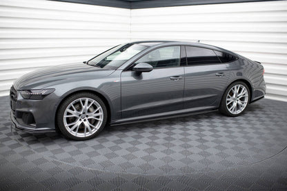 MINIGONNE LATERALI ADATTE PER AUDI A7 C8 S-LINE / S7 C8 (2017- )