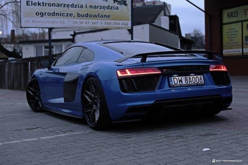 MINIGONNE LATERALI ADATTE PER  AUDI R8 MK.2   (2015-2018)