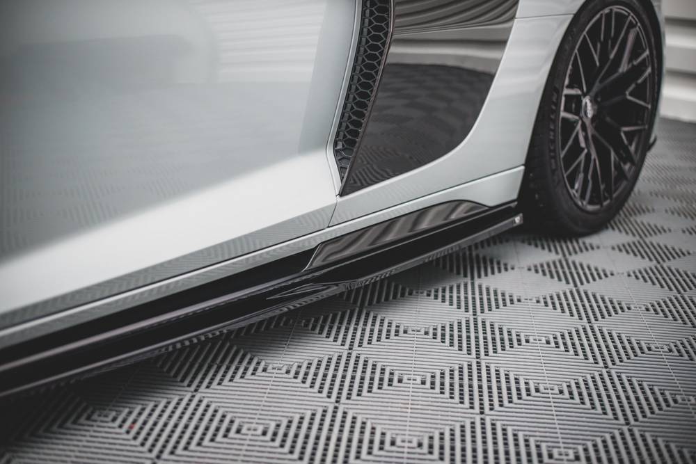 MINIGONNE LATERALI COMPATIBILI PER AUDI R8 MK2 FACELIFT  (2018 - )