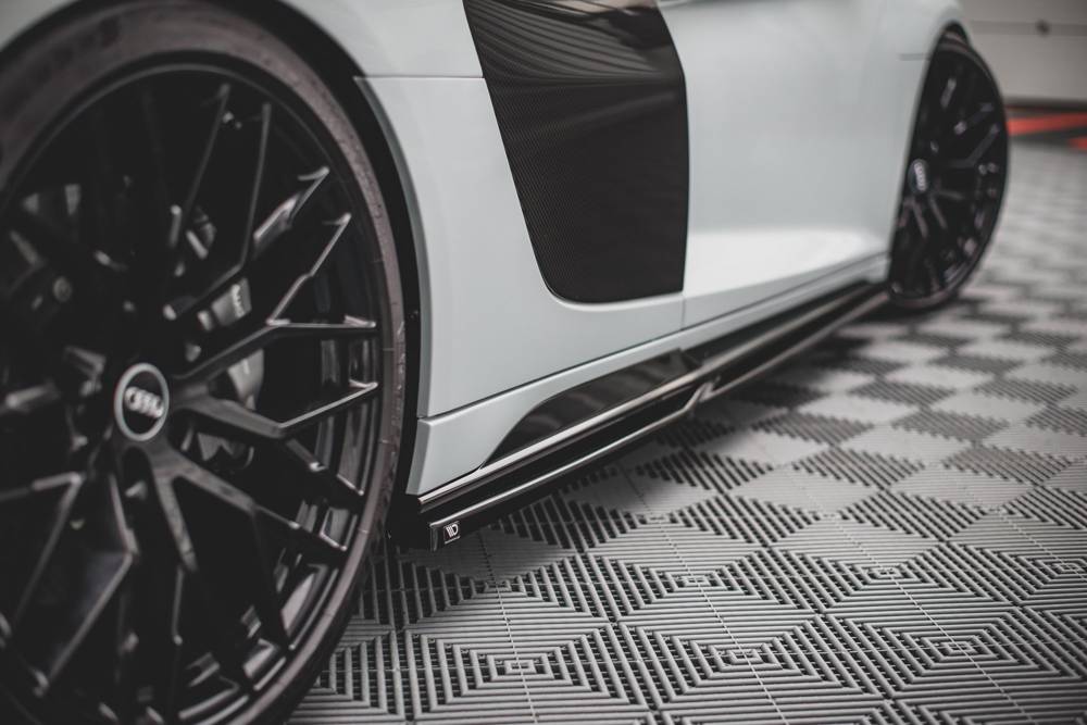 MINIGONNE LATERALI COMPATIBILI PER AUDI R8 MK2 FACELIFT  (2018 - )