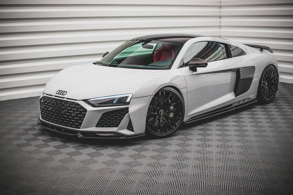 MINIGONNE LATERALI COMPATIBILI PER AUDI R8 MK2 FACELIFT  (2018 - )