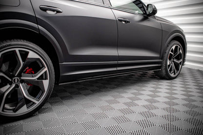 Minigonne Laterali Diffusori per Audi RSQ8 Mk1 - nero lucido
