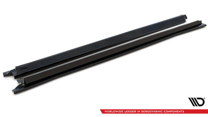 Minigonne Laterali Diffusori per Audi RSQ8 Mk1 - nero lucido