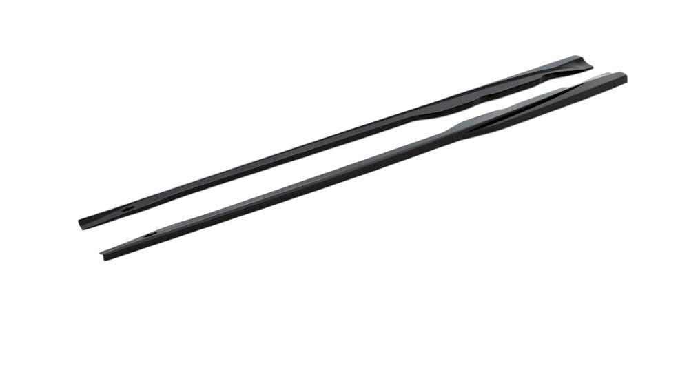 ✨MINIGONNE LATERALI COMPATIBILI PER Audi TT S-Line nero lucido ABS 2014-2018✨