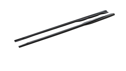 ✨MINIGONNE LATERALI COMPATIBILI PER Audi TT S-Line nero lucido ABS 2014-2018✨
