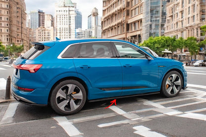 ✨MINIGONNE laterali Design per Audi E-Tron nero lucido ABS 2018-2022✨