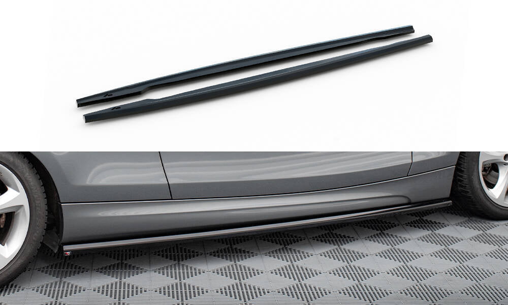 MINIGONNE LATERALI ADATTE PER BMW 1 M-PACK E82  (2007 - 2011)