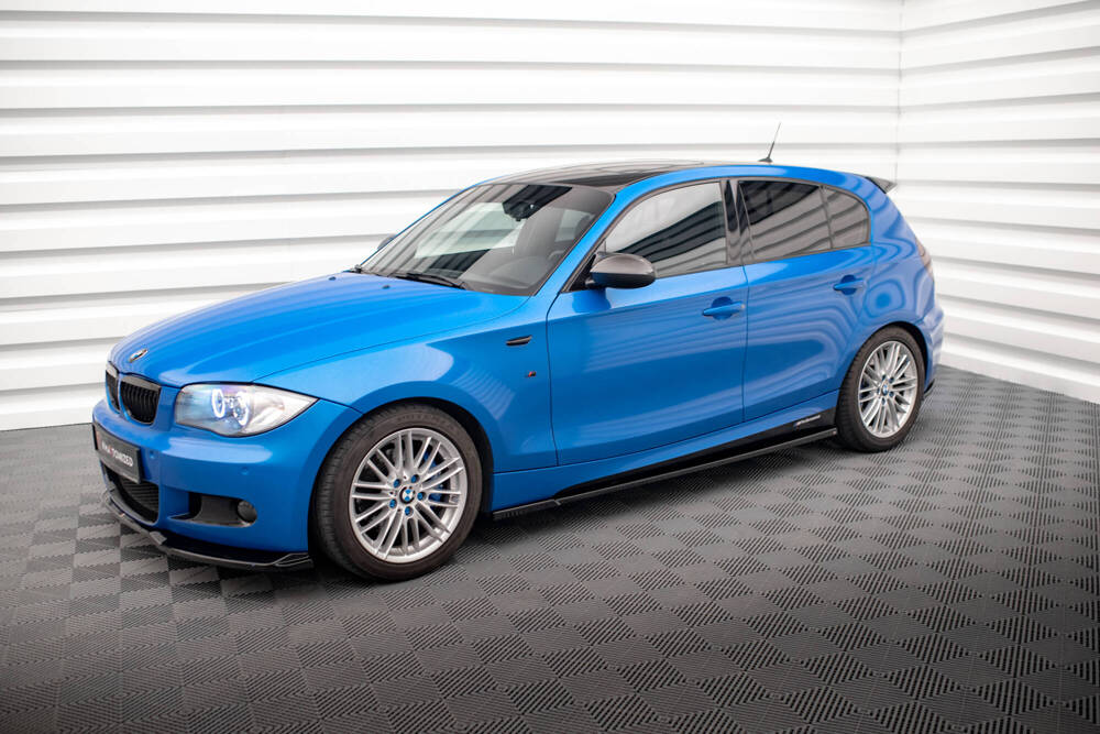 MINIGONNE LATERALI ADATTE PER BMW 1 M-PACK E87 FACELIFT  (2007-2011)