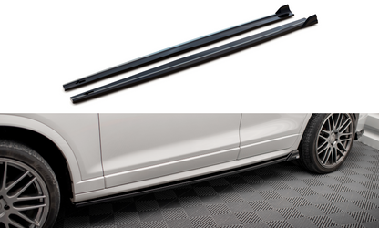 MINIGONNE LATERALI adatte per BMW X3 M-PACK F25  (2010 - 2014)