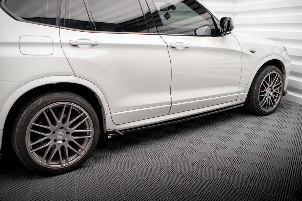 MINIGONNE LATERALI adatte per BMW X3 M-PACK F25  (2010 - 2014)