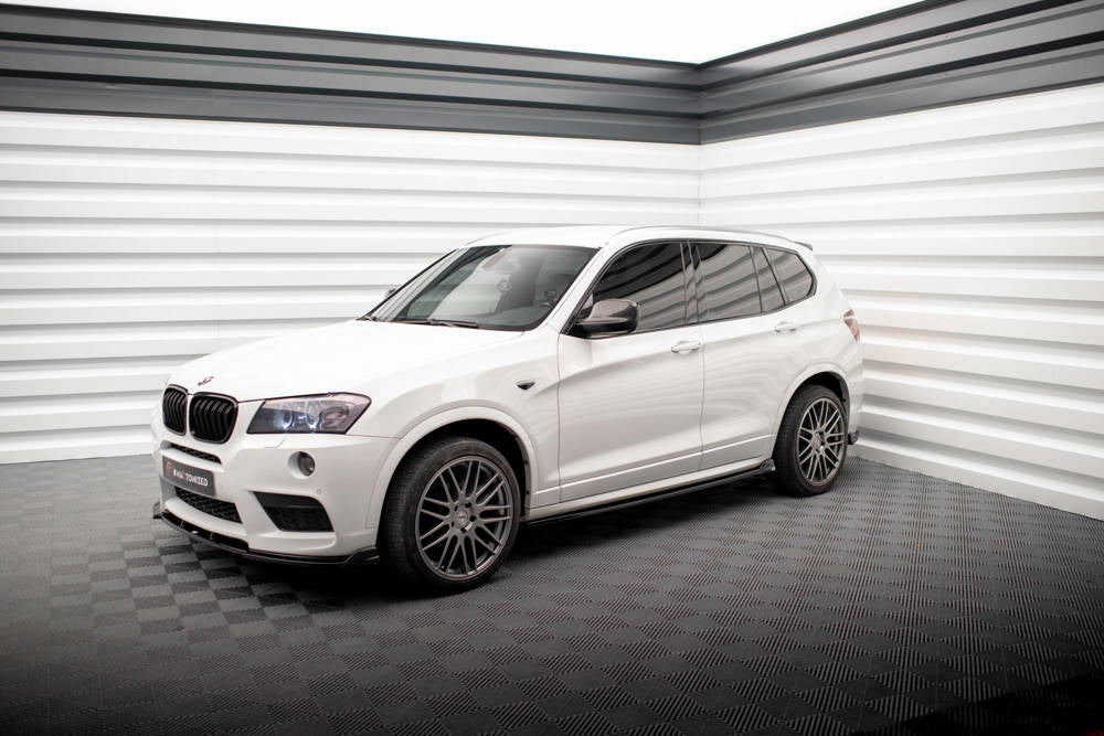 MINIGONNE LATERALI adatte per BMW X3 M-PACK F25  (2010 - 2014)