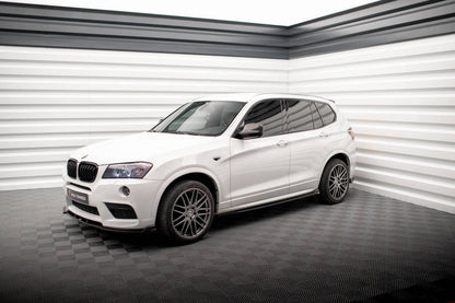 MINIGONNE LATERALI adatte per BMW X3 M-PACK F25  (2010 - 2014)
