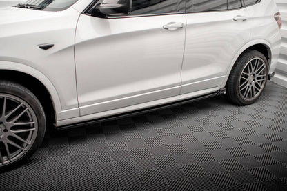MINIGONNE LATERALI adatte per BMW X3 M-PACK F25  (2010 - 2014)