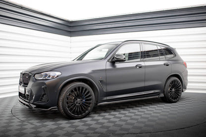 MINIGONNE LATERALI ADATTE PER BMW X3 M-PACK G01 FACELIFT  2021 -