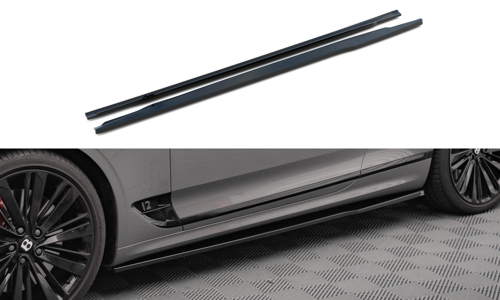 MINIGONNE LATERALI adatte per BENTLEY CONTINENTAL GT MK3  (2018 - )