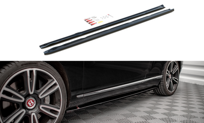 MINIGONNE LATERALI compatibili per BENTLEY CONTINENTAL GT V8 S MK2  (2014-2016)